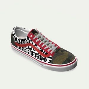 VANS CUSTOM OLD SKOOL SNEAKERS